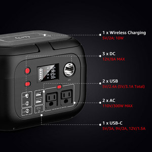 POWER BACKUP OUTDOORS multifunción 300W portátil <span class=keywords><strong>Solar</strong></span> al aire libre Backup Energy Storagen <span class=keywords><strong>para</strong></span> cargar la batería del teléfono portátil - Product Image 5