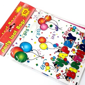 Bolsas de Plástico Reutilizables al por Mayor para Regalos, Dulces y Obsequios para Fiestas de Cumpleaños y Celebraciones - Product Image 2