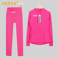 Vêtements de sport personnalisés, veste à manches longues, leggings évasés, vente en gros, ensemble 2 pièces pour femmes, ensembles de vêtements de sport, vêtements de fitness, vêtements de yoga