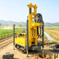 Meilleur Prix CE – Nouvelle Machine de Forage Hydraulique Tout-Terrain sur Chenilles pour Puits d'Eau, Profondeur 300m, Portable