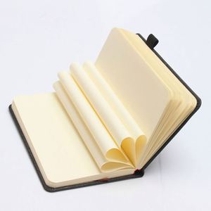 Wholesale Leather Hardcover A5/A6 Printed Journal Notebook with <b>Pen</b> Holder Custom Colors for Promotional Use - Product Image 2