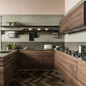 Set di Armadietti da Cucina, Dispensa Alta con Cassetti e Ripiani, Organizzatori con Cestelli Estraibili, Mobili da Cucina a Forma di U - Product Image 2