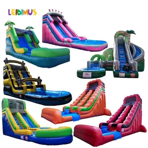 Castello gonfiabile gonfiabile commerciale Splash Pool Water Park Bounce House Jump Water Slide