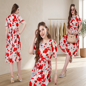 Élégant superbe dames Premium plume soie Midi Top indien vêtements et accessoires Western porter régulièrement pour le monde entier - Product Image 2