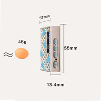 Lecteur MP3 de style livre rétro avec Bluetooth 5.1, prise en charge de la musique sans perte, mémoire extensible - Lecteur audio portable pour son HIFI