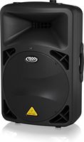 Système de sonorisation actif Behringer EUROLIVE B615D 2 voies 1500 Watts, haut-parleur de graves 15 pouces, transducteur à compression en titane 1,75 pouces, connexion XLR
