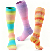 Chaussettes de sport d'automne en coton 100% respirantes à séchage rapide, personnalisables, technique tricotée, pour jeunes et adultes, avec revers