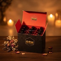 Boîte recyclable OEM avec logo personnalisé pour sachets de bonbons noirs biologiques durs Doubleshot VIP Rhino Choco Vitamax Miel, pour le commerce de détail