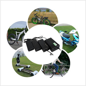 Chargeur de véhicule électrique portable ODM avec ports CA et CC Chargeur de batterie plomb-acide 48v 60v pour vélos électriques Adaptateurs de chargeurs haut de gamme - Product Image 2