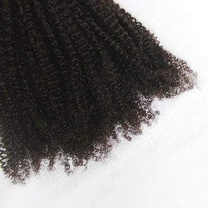 Capelli umani grezzi non trattati indiani I Tip <span class=keywords><strong>Extension</strong></span> capelli vergini 4C ricci <span class=keywords><strong>Afro</strong></span> ricci - Product Image 3
