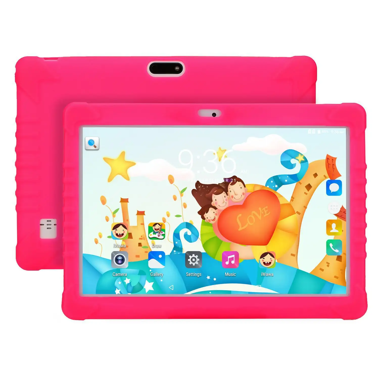 Bambini tablet da 10.1 pollici Android Tablet PC 1GB + 16GB/2GB + 32GBUnlocked 3G chiamata studente tablet android per i bambini