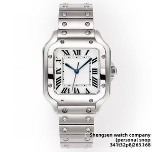 Montre mécanique automatique Carsandux <span class=keywords><strong>Dumont</strong></span> Rome pour homme, cadran bleu, mouvement à aiguilles, fermoir papillon - Product Image 1