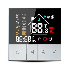 Telin AC8500 Tuya Thermostat programmable intelligent Systèmes de chauffage par le sol et pièces Thermostat numérique pour chauffage de sauna - Product Image 2