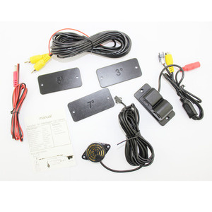 Caméra de recul 2 en 1 pour voiture, HD 720P CVBS, étanche, avec capteur de stationnement radar, caméra de recul pour voiture - Product Image 5