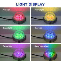 Lumières de Noël LED RGB SMD5050 étanches IP66 DMX512 DC24V pour façades de bâtiments extérieurs Yancai, vert et blanc, 1,5W 3W, lumière ponctuelle