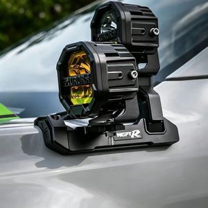 Staffe per Montaggio Luci Ausiliarie su Montante <span class=keywords><strong>A</strong></span>, Resistenti e Robuste, per Ford Ranger T9 - Product Image 1