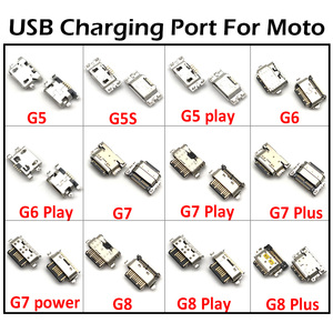 Conector de Carga USB para <span class=keywords><strong>Moto</strong></span> G5 G7 Plus <span class=keywords><strong>G9</strong></span> <span class=keywords><strong>Power</strong></span> Play, Cables Flexibles para Teléfono Móvil, Conector de Puerto de Carga USB, Placa de Conexión - Product Image 3