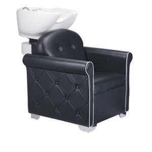 Sillón de Peluquería Moderno y Duradero de Cuero PU de Lujo con Función de Masaje Shiatsu - Product Image 6