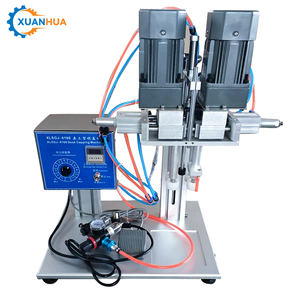 Semi <strong>Automatic</strong> Liquid <strong>Bottle</strong> <strong>Filling</strong> and <strong>Capping</strong> Machine Vacuum Desktop Screw <strong>Capping</strong> Machine for Sale - Product Image 2