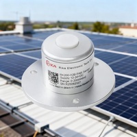 Capteur d'irradiation solaire optique RIKA (mètre PAR) 350-1100 nm RS485 pour la surveillance des performances des centrales photovoltaïques et le test de l'efficacité des panneaux