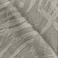 Tissu jacquard tissé à rayures en feuille de palmier, rayonne/coton 135 GSM, pour couvre-lits, couvre-canapés et vêtements