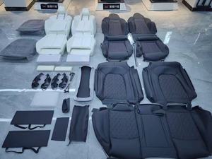 Accessorio per Interni Auto YLA, Kit di Aggiornamento Sedili <span class=keywords><strong>Audi</strong></span> A6 C7, Set Coprisedili in Pelle Anteriori e Posteriori per <span class=keywords><strong>Audi</strong></span> A6 - Product Image 5