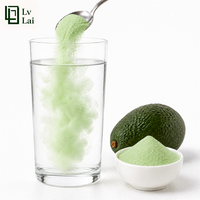 Wateroplosbaar Avocado-extract Avocado Poeder 100% Natuurlijk Voedsel 25 Kilogram in Bulkverpakking voor IJs, Dranken