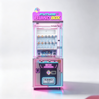 Machine de jeu à griffes commerciale pour boîtes mystères, équipement d'amusement et de distribution de prix pour salles d'arcade et centres commerciaux