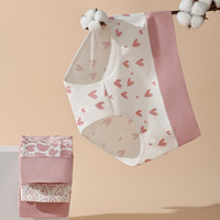 Culottes taille haute grande taille tendance transfrontalière - Coton mignon antibactérien pour étudiantes