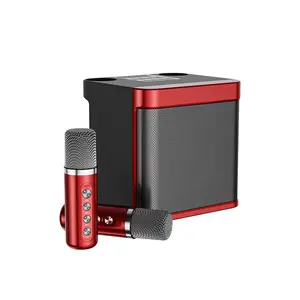 YS203 Dual Mic Oplaadbare Lange Duur Draagbare Speaker Karaoke Systeem