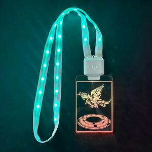 Letrero Colgante LED Recargable Luminoso Estilo ROMANCE, ABS+PMMA, Logotipo Personalizado, Impresión a Color, para KTV, Eventos Laborales - Product Image 4