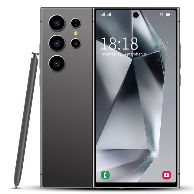 Wholesale Original Unlocked 5G S24 Ultra Smartphone Snapdragon 8 Gen3 Octa Core 108MP Dual Sim 16GB 1TB 7.3 Inch 2K 144Hz