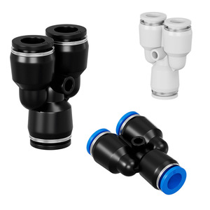 Li Guang Aerodynamics <b>Quick</b> <b>Connector</b> PBT PY6 PY8 PY10 PY12 For Endotracheal Tube Y Type Tee - Product Image 2