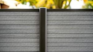 ATERRIZAJE privacidad coextrusión WPC valla compuesta madera WPC poste columna vertical poste valla al aire libre poste WPC valla de jardín - Product Image 3