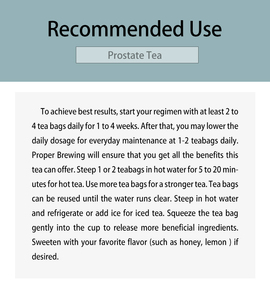 Té de hierbas naturales de la marca privada Winstown para el apoyo de la próstata, para la regulación de la salud de la próstata, para uso adulto. - Product Image 4