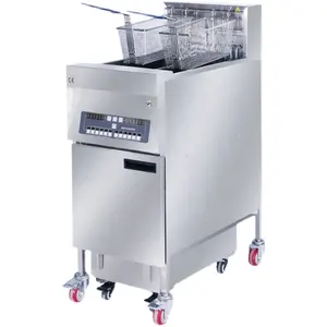 Hot Sell Commercial Gas Tank Fryer Fried Chicken Chips Gas Deep Fryers Machine CE Provided Free Spare Parts Ordinary
