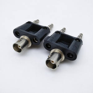 อะแดปเตอร์ BNC ตัวเมียเป็นปลั๊กกล้วย  ซ็อกเก็ต BNC เป็นอะแดปเตอร์ปลั๊กกล้วย 2 ตัว  ขายส่งจากโรงงาน - Product Image 3