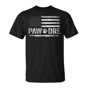 Camiseta Paw Dre Usa Flag Dog Paw para amantes de los perros - Product Image 2