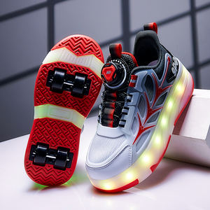 Sneakers per Bambini con Logo Personalizzato, <span class=keywords><strong>Scarpe</strong></span> Leggere <span class=keywords><strong>da</strong></span> Designer per Bambine e Bambini, Sneakers Sportive LED Luminose, <span class=keywords><strong>Scarpe</strong></span> <span class=keywords><strong>da</strong></span> Pattinaggio - Product Image 2