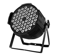 Équipement de scène professionnel pour concerts en intérieur, spectacles, clubs, DMX 54*3W RGBW, éclairage LED Par pour fêtes, DJ, discothèque