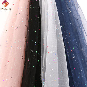 Tissus de filet de maille douce scintillante de mode avec des paillettes de Laser colorées pour des robes de Costumes de bricolage tissu de matériel de Tulle de paillettes - Product Image 3