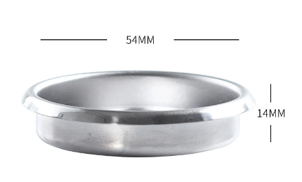 Tazón ciego limpio de 54mm-silvrey