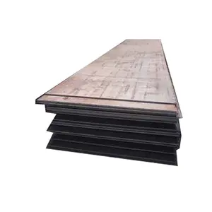 SS400 Hot Flat Plate Metal Sheets A36 A572 GR50 S355 J2 Steel Mild Carbon Steel Price Hot Rolled Coated Steel 50 Mm 1 Ton DX51D