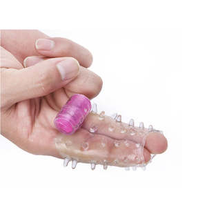 Zachte Siliconen Penis Mouw Vibrator Mannelijke Delay Ejaculatie Puntige Dildo Haan <span class=keywords><strong>Ring</strong></span> Penis G-Spot Stimulatie Vibrerende Ringen - Product Image 1