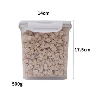 تجميد جاف الغذاء قسط التخصيص المجفف أوم مخصص تغذية عالية تجميد الدجاج المجفف حبيبات الحيوانات الأليفة الغذاء - Product Image 5