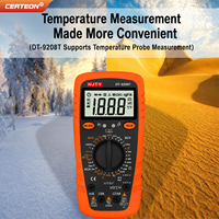 DT-9203T 20000 hitungan 4,5 digit tegangan AC/DC arus resistansi kapasitansi uji dioda multimeter digital