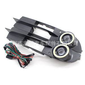 Lente de luz antiniebla LED para BMW Serie 5 E60 2004-2007, juego de luces blancas Angel Eye, exhibición de Hong Kong - Product Image 5