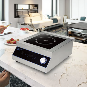 Cuisinière à induction commerciale haute efficacité 5000W, plaque de cuisson simple 5000W, brûleur à induction commercial - Product Image 3
