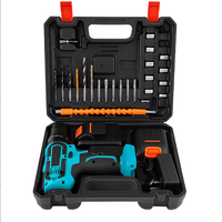Perceuse à percussion sans fil - Vitesse variable, diamètre de perçage maximal de 10 mm, qualité industrielle et bricolage, alimentée par batterie