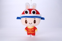 Porte-clés en peluche personnalisé OEM avec enregistrement vocal numérique, transformant les croquis du client en thèmes festifs